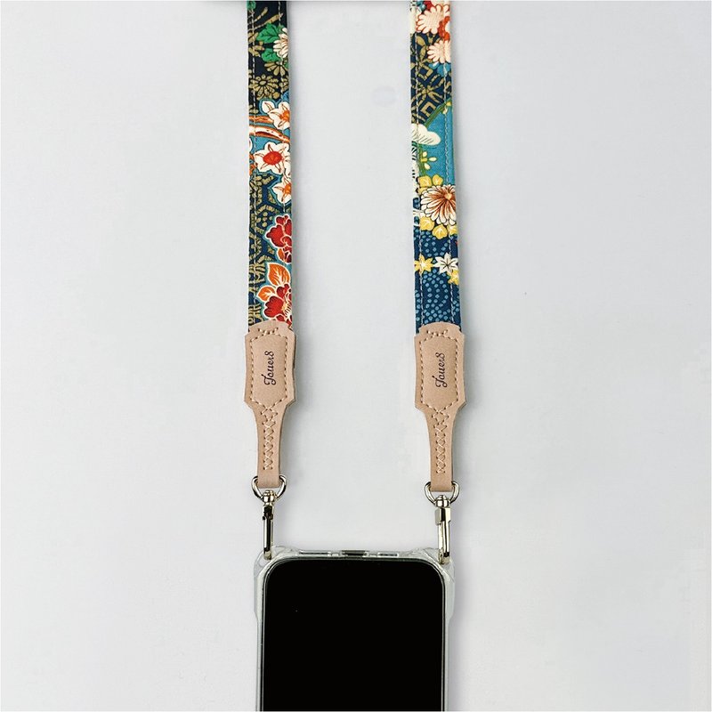 Double buckle strap-comfortable 1.8cm-Kaori - Lanyards & Straps - Other Materials Multicolor