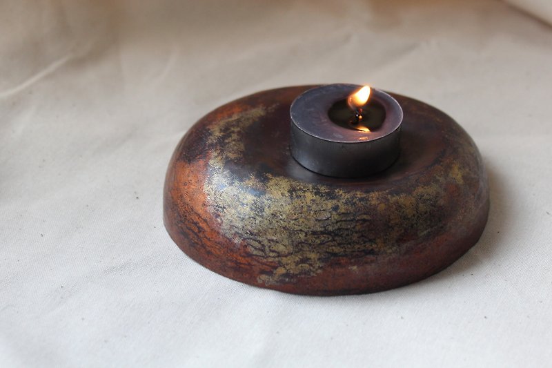 Bagel forged candlestick - Fragrances - Copper & Brass 