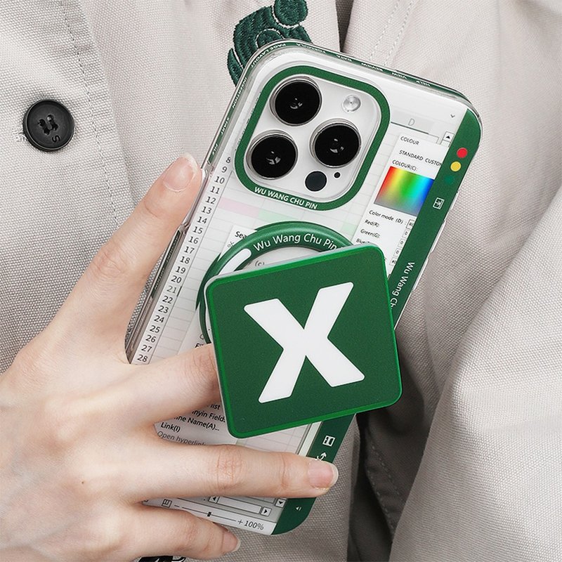 Excel Magnetic iPhone Case - เคส/ซองมือถือ - วัสดุอื่นๆ 