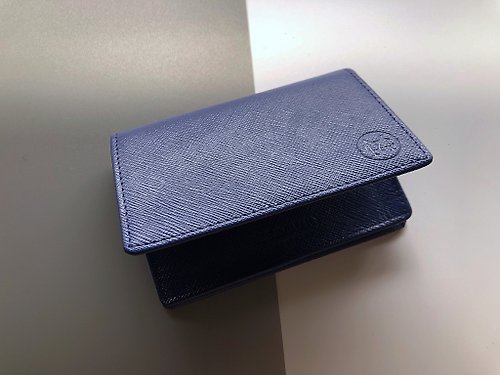 Mercury leather multi-layer card holder customized branded English