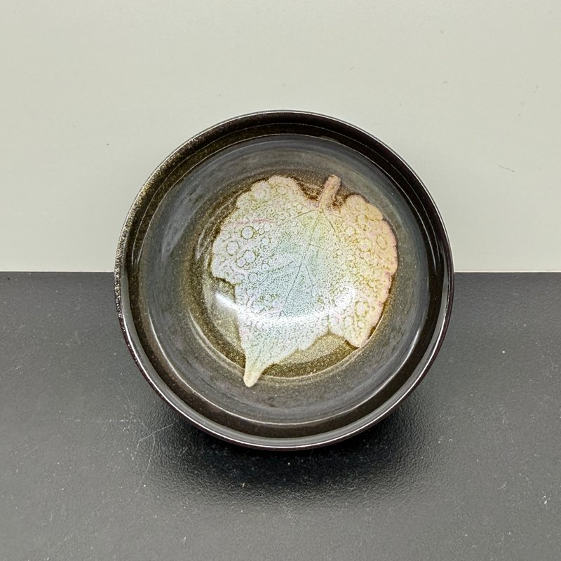 木葉天目功夫杯 60ml 邱毓寧 鶯歌燒 B9-14 - 茶壺/茶杯/茶具 - 瓷 多色