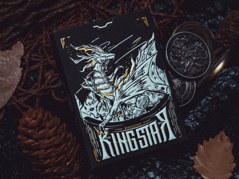 龍の言霊トランプ 廃盤 レア フラリッシュ 華やか 紙製 ホットスタンプ 蛍光 - ボードゲーム・玩具 - 紙 多色