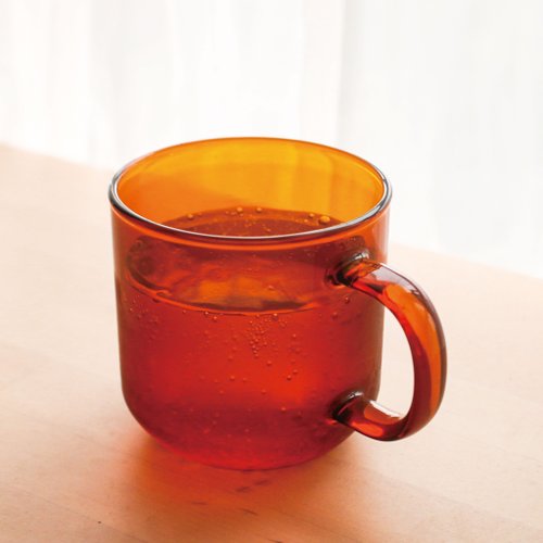 好玻 GOODGLAS HUG單層把手玻璃杯-清透/琥珀/透黑色