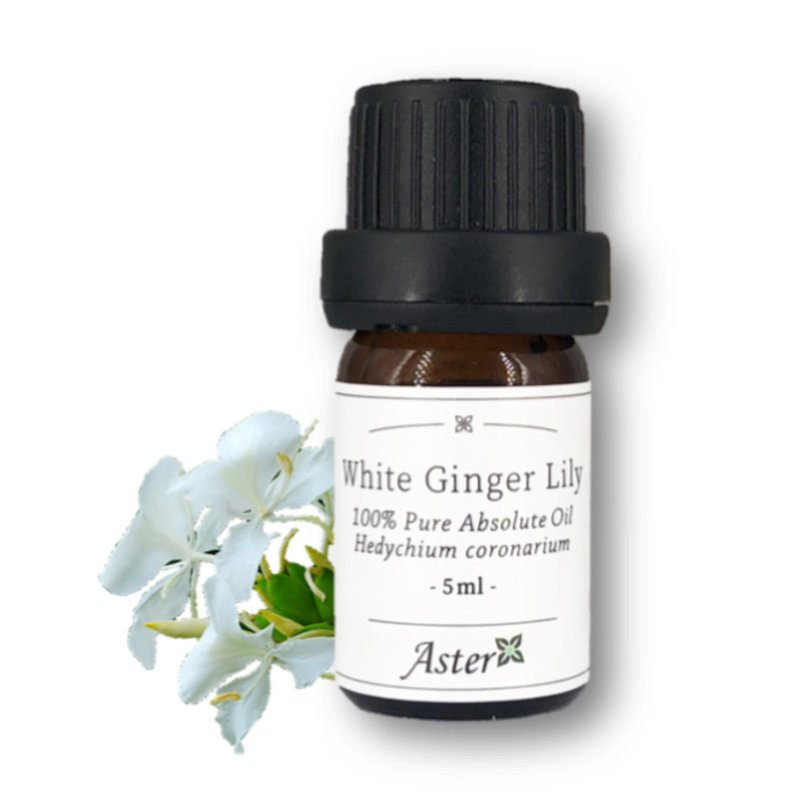 100% White Ginger Lily Absolute Oil - อื่นๆ - น้ำมันหอม 