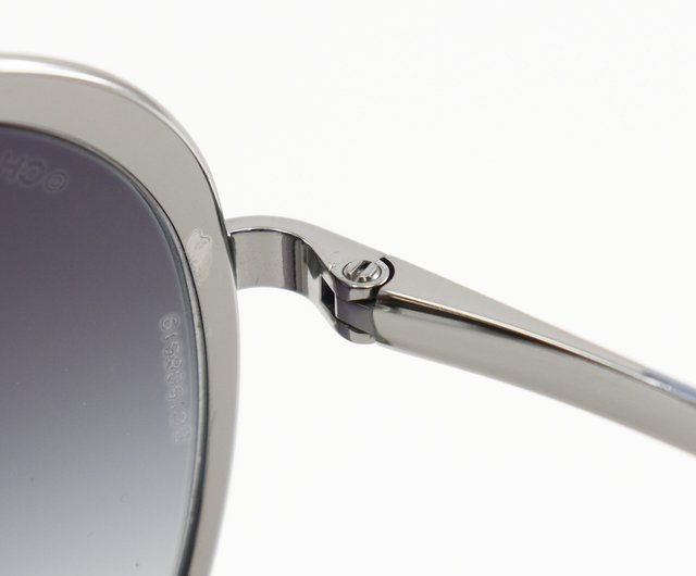 日本直送】シャネルCHANEL サングラス4206 プラスチックシルバー/青