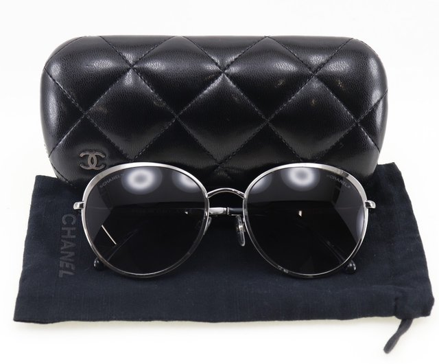 【美品】CHANEL シャネル　サングラス　4206 レディース 楽天市場】CHANEL シャネル 4206 メタリックカラー シルバー