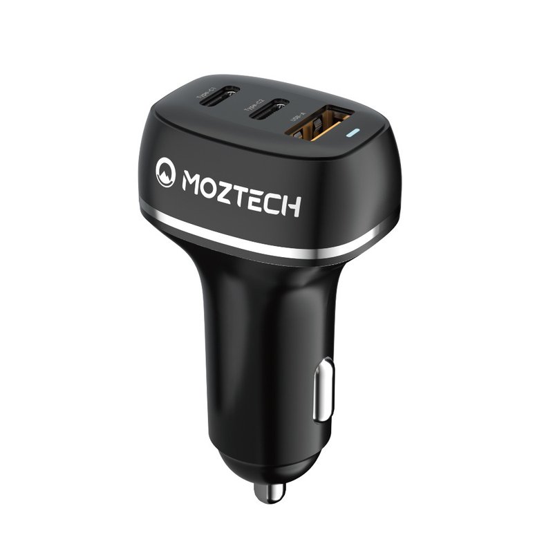 MOZTECH | PD3.0/48W快充三孔車用充電器 - 手機配件 - 塑膠 