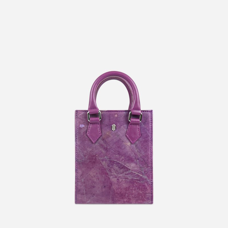 Ivy Mini Tote Bag - Lavender - 其他 - 植物．花 紫色