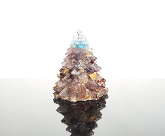 クリスタルツリー クリスマスギフト】ピンクアフェクションクリスタルクリスマスツリー