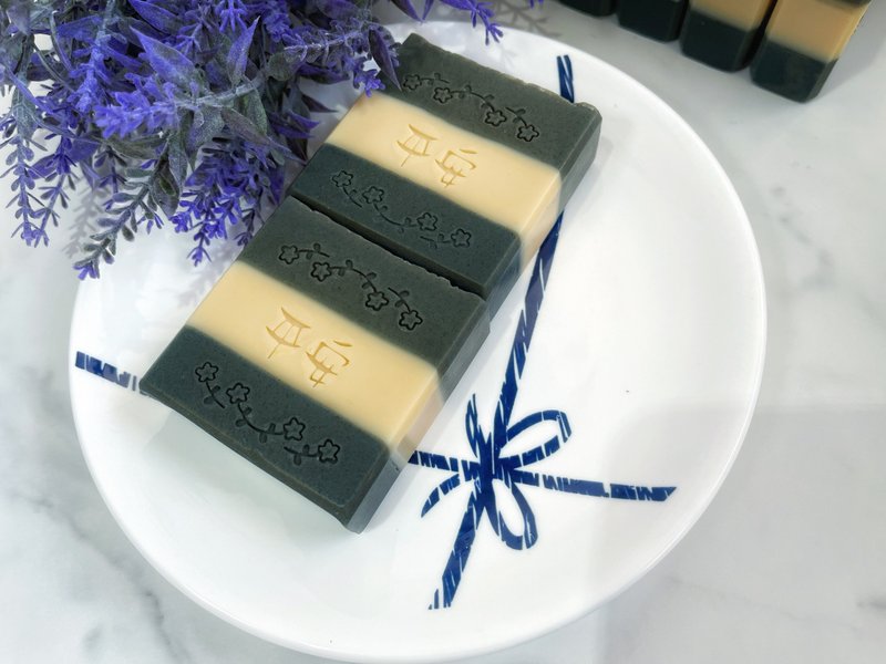代製母乳皂/ 端午午時水平安皂 客製化訂單 - 肥皂/手工皂 - 植物．花 綠色