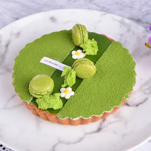 【リトルベアプレートフォークを送る】小山ガーデン生抹茶タワー/ 6インチバースデーケーキお祭りギフトボックス*リッチシリーズ*