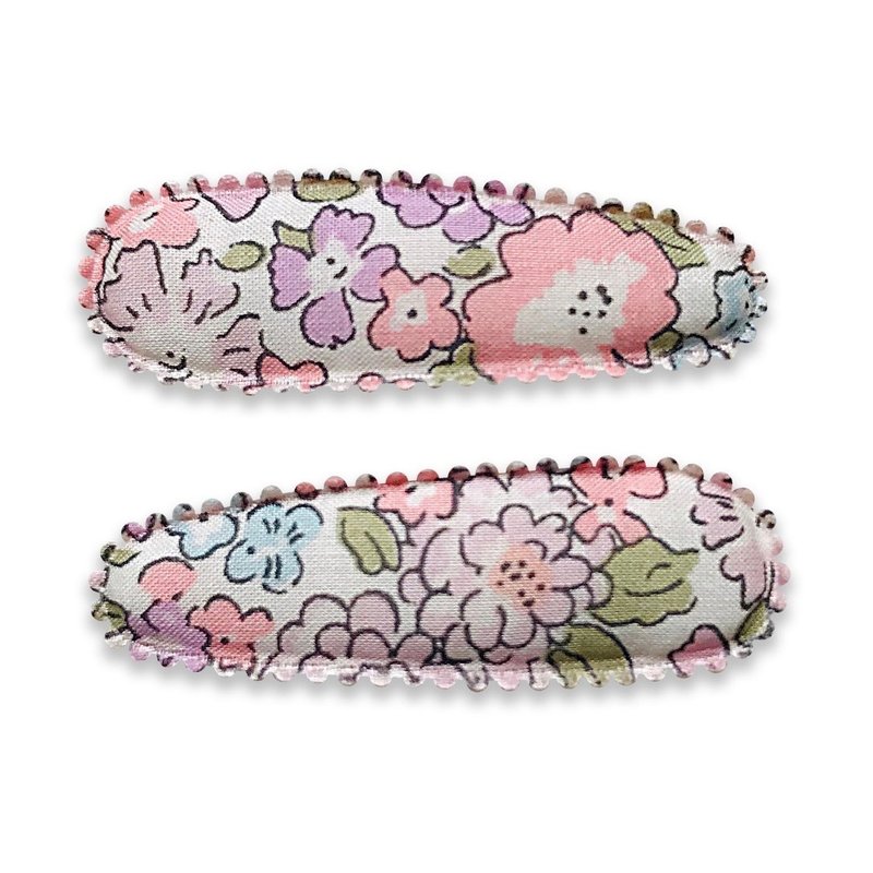 澳洲Josie Joan's 手工碎花布面髮夾(S)  - Lillia - 髮圈/髮夾 - 棉．麻 