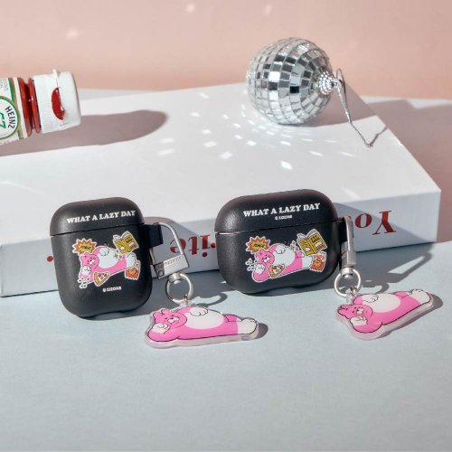 TOYSELECT ZIZONE Pingo日常貼紙強悍防摔AirPods保護套(附吊飾)