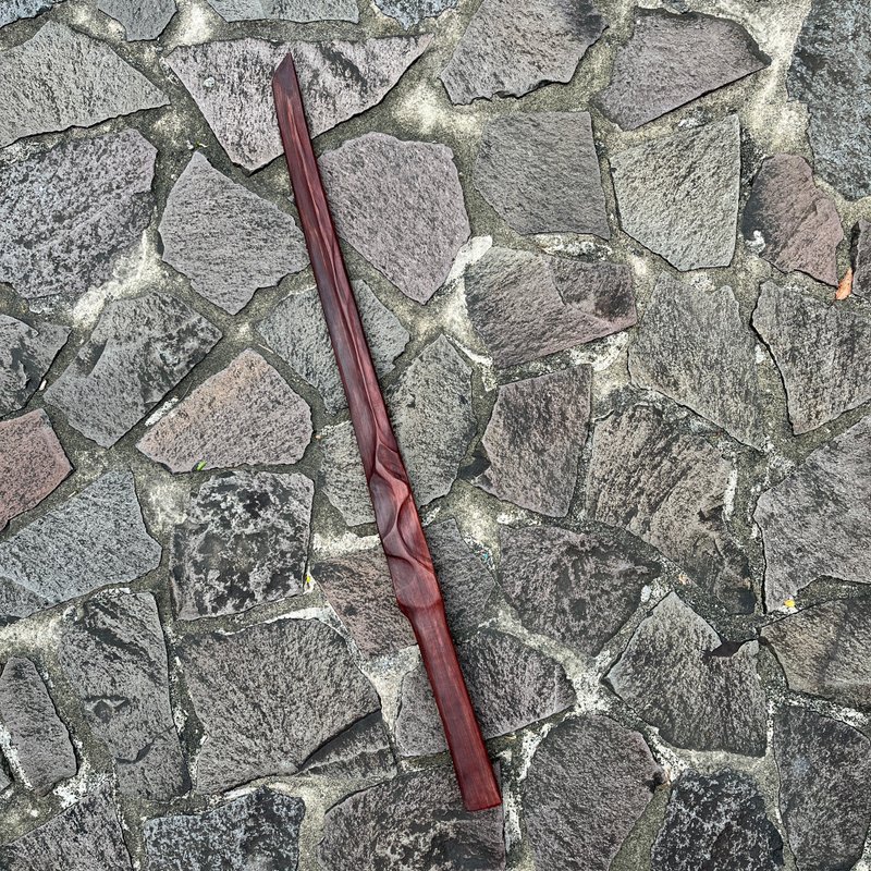 我販劍　妖刀　遺漠橐　木刀木劍　運動太極刀　伯利茲黃檀　魔劍 - 擺飾/家飾品 - 木頭 紫色