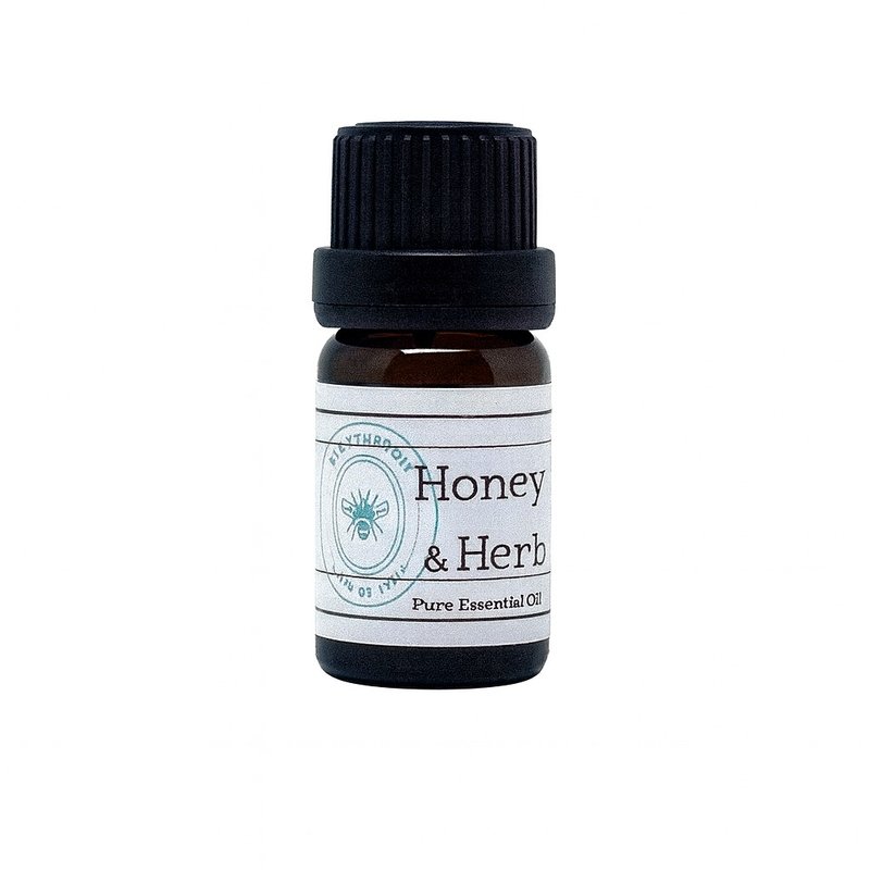 Honey & Herb 100%複方精油 10ml - 香氛/精油/擴香 - 玻璃 金色