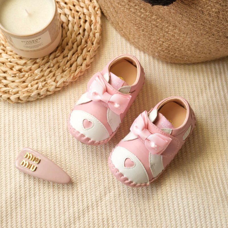 Swan Baby Toddler Sandals 1629 - รองเท้าเด็ก - หนังเทียม สึชมพู