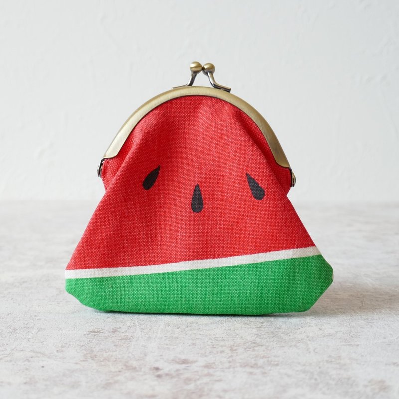 Watermelon - Coin Purses - Cotton & Hemp Red