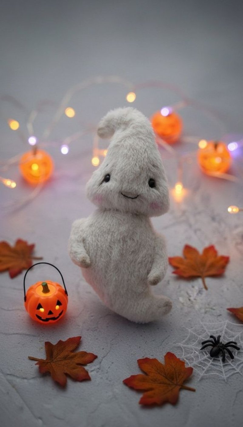 Pattern for sewing Teddy Ghost - 手工藝教學/工具書 - 其他材質 