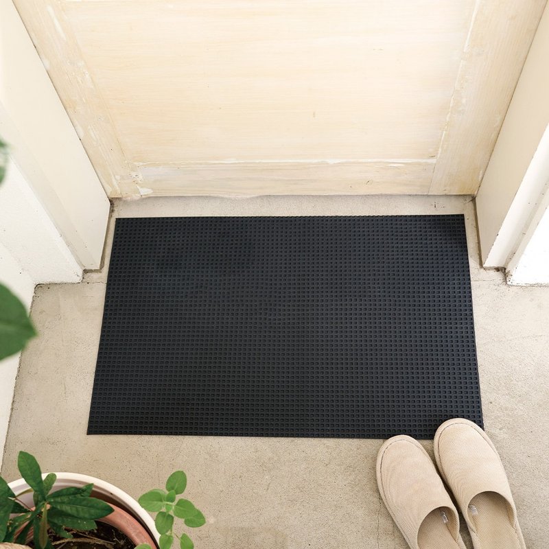 [Rizhu Door] Gege Door Mud Scraping Mat (80x50cm) - Rugs & Floor Mats - Other Materials 