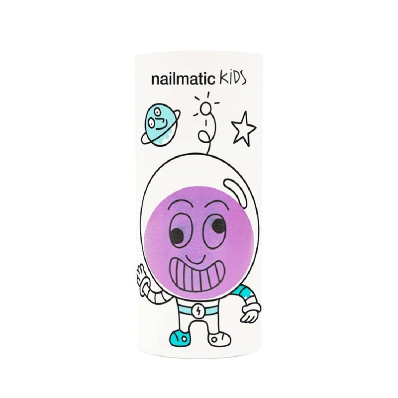 nailmatic Kids Aqua Glitter Nail Polish - Marsh 8ml - ยาทาเล็บ - สี สีม่วง