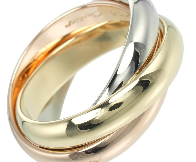 日本直送】カルティエCARTIER トリニティ9号リング指輪3.8mm