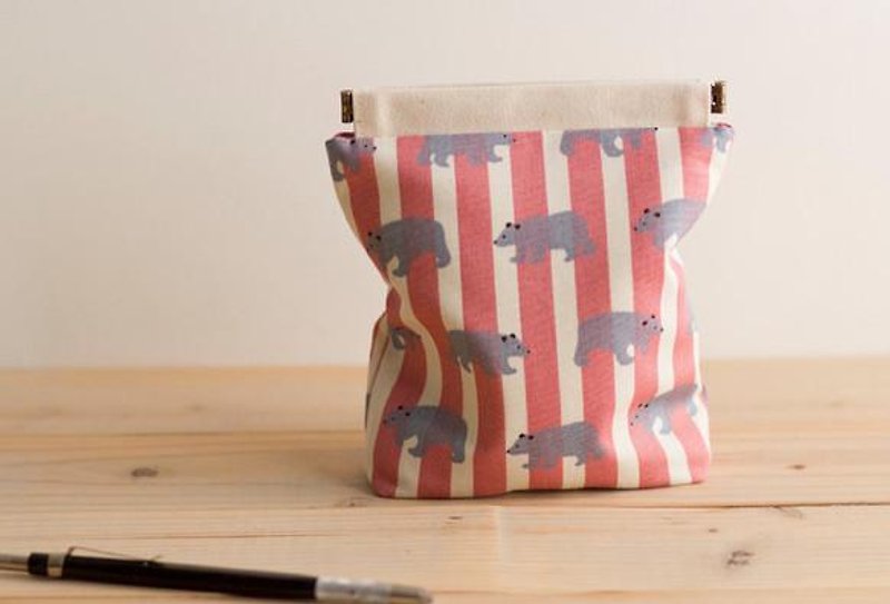 Pouch, Cosmetic pouch, Ditty bag  No.22 - Toiletry Bags & Pouches - Other Materials Pink