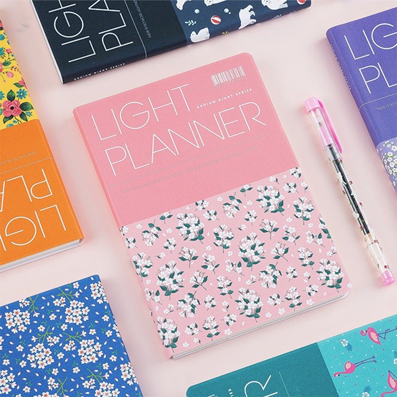 ARDIUM 2017 Light Planner 行事曆\手帳 - 筆記本/手帳 - 紙 粉紅色