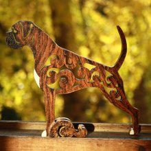 フレンチブルドッグの犬の置物陶器手作り、彫像磁器 - ショップ