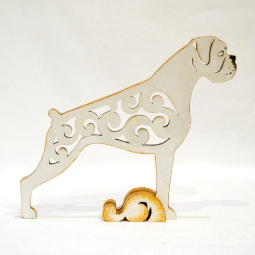 ボクサー犬 置物 黒と白 ボクサー犬 置物 黒と白 楽天市場】ボクサー犬（