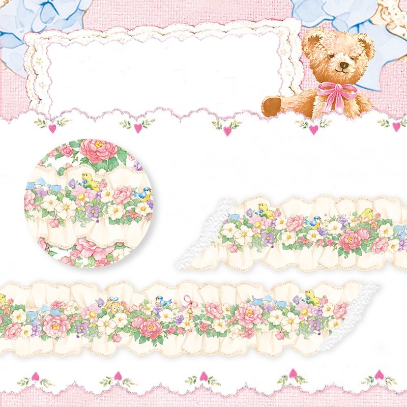 French garden masking tape - 紙膠帶/和紙/PET - 紙 