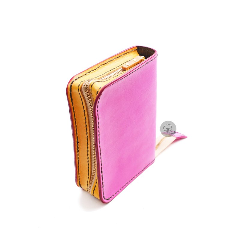 (2026)雜事。拉鍊真皮植鞣活頁筆記本 - 筆記本/手帳 - 真皮 多色