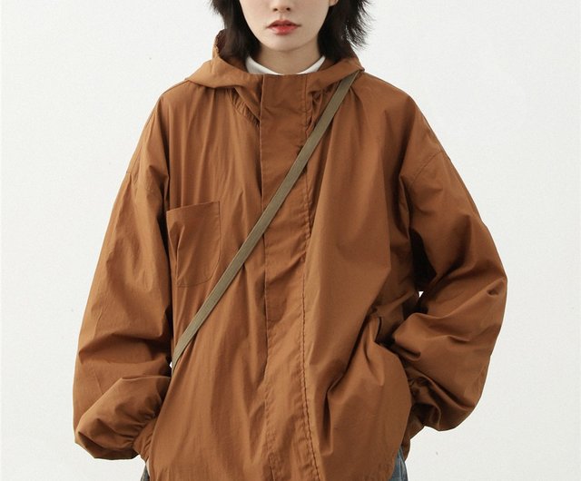 Loose hot sale jacket orange