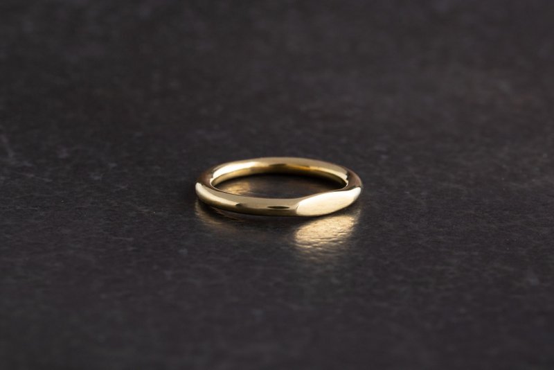 單目眼 黃銅戒指 An Eye Ring - 戒指 - 銅/黃銅 金色