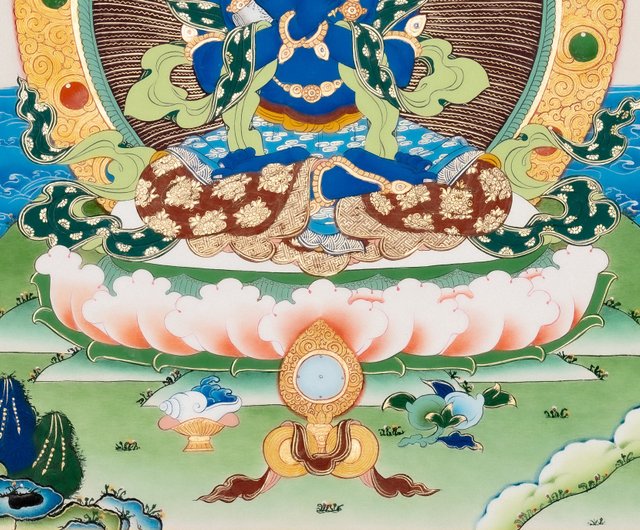 手描きの金剛総持タンカ - ショップ Boudha Stupa Thanka Centre
