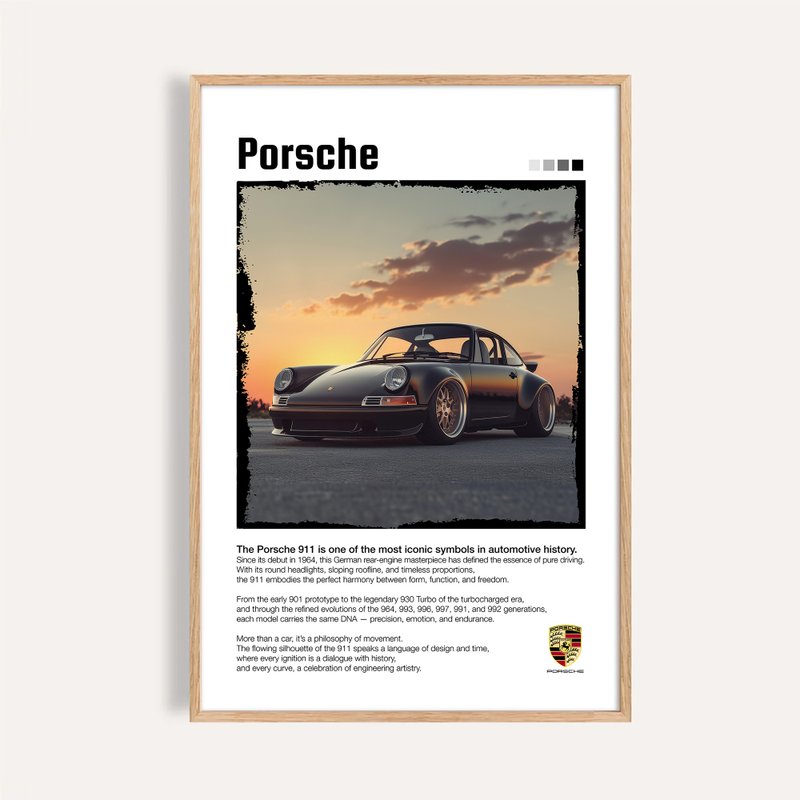 暮光曲線 Twilight Line / 經典跑車藝術掛畫 畫芯 海報 - 海報/掛畫/掛布 - 紙 