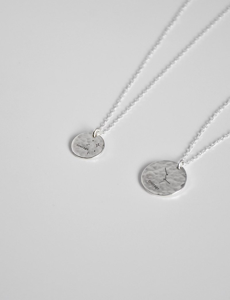 Zhu.handcrafted__-__/sterling silver/custom gift/engraving - สร้อยคอ - เงินแท้ 