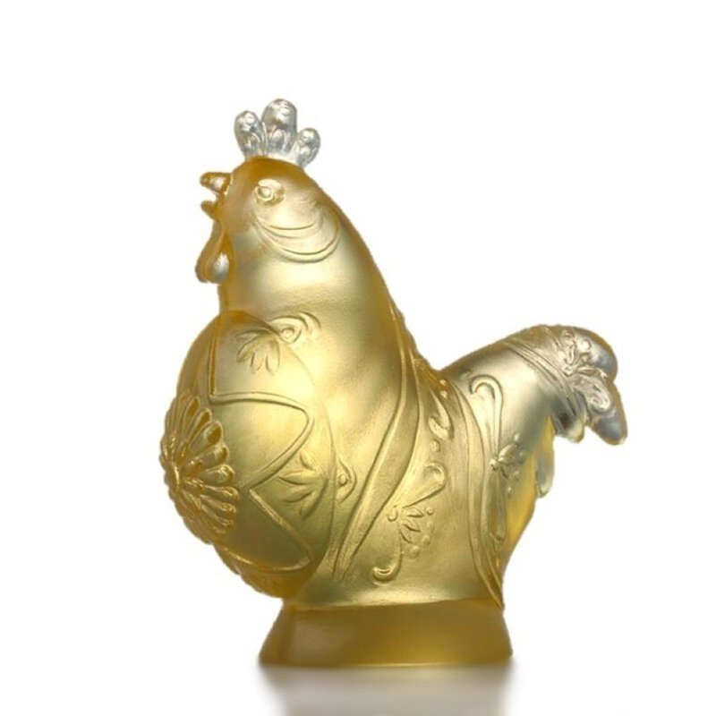 LIULI 殿下萬福  雞 - 擺飾/家飾品 - 琉璃 金色