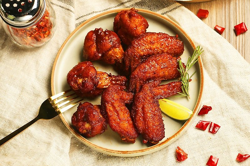 New Orleans BBQ Chicken Wings│Bunafei Belgian Beer Restaurant - Mixes & Ready Meals - Fresh Ingredients 
