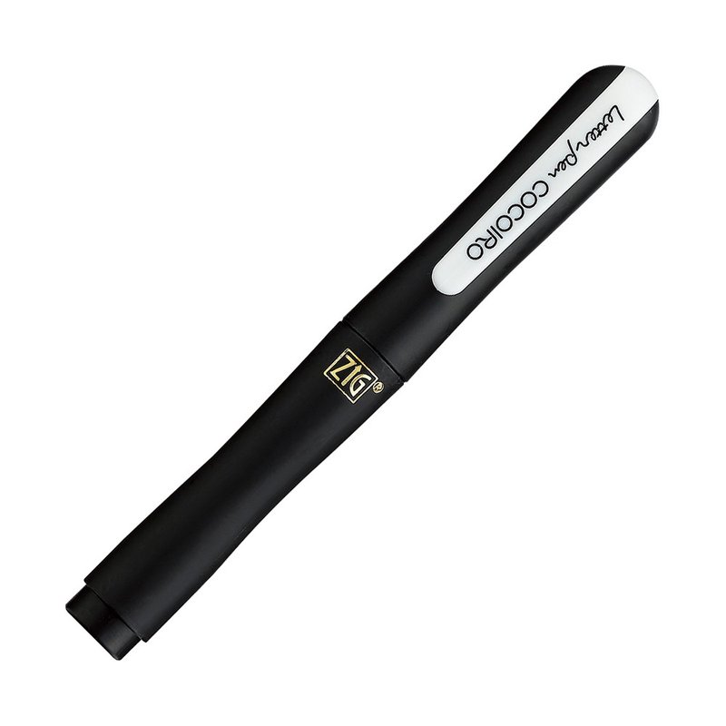 [Kuretake Japanese Kuretake] ZIG COCOIRO variable pen barrel black (LPC-14) - Other Writing Utensils - Plastic Black