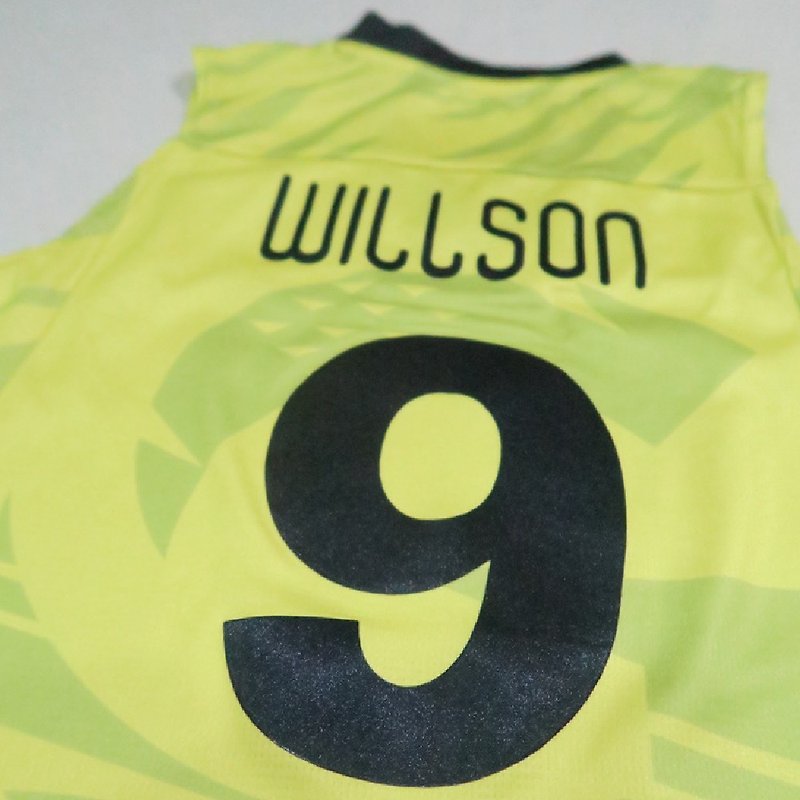 É Grato children's basketball suit + custom printing (warrior yellow) - Other - Polyester Yellow