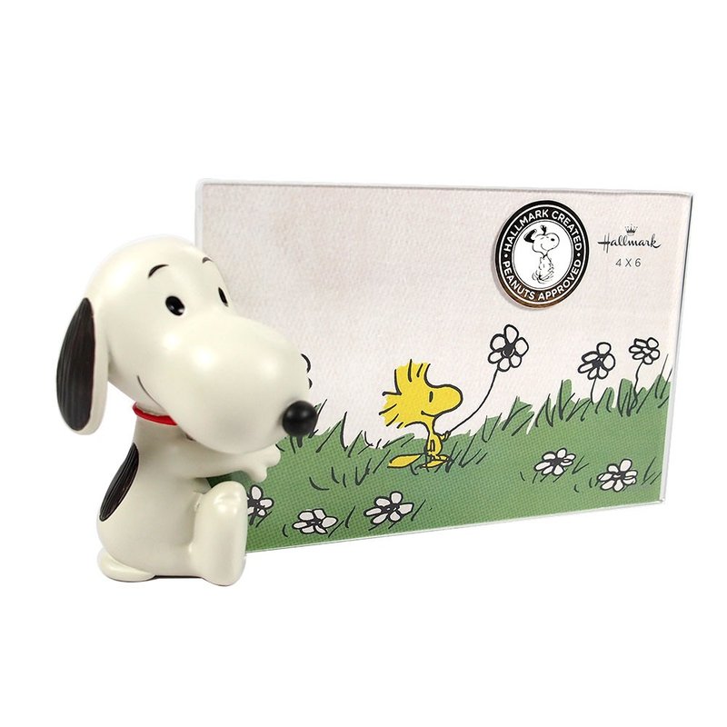 福利品 Snoopy相框-4x6【Hallmar-Peanuts史努比擺飾禮品】 - 擺飾/家飾品 - 聚酯纖維 多色