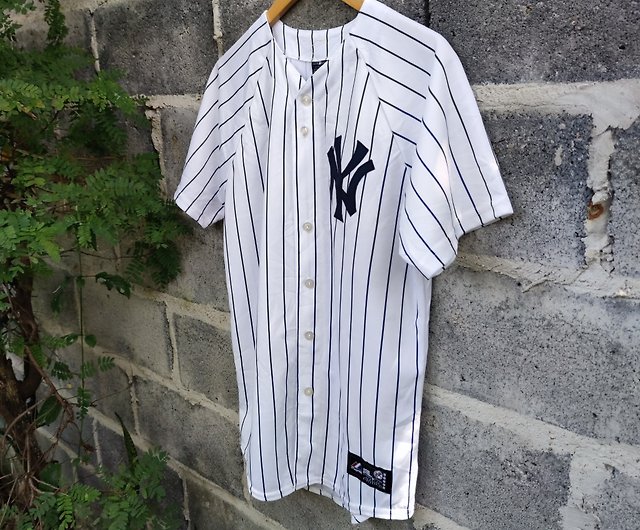 Vintage Majestic MLB New York Yankees Pinstripe Athletic Jersey