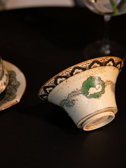 中国青白磁の陶器燭台 2点セット専用 中国青白磁の陶器燭台 2点セット専用