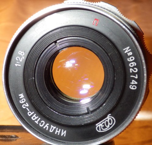 FED industar 26M インダスター26M 5cm F2.8前期型 FED industar-26m 5cm F2.8／旧ソ連製アルミ鏡胴のオールド