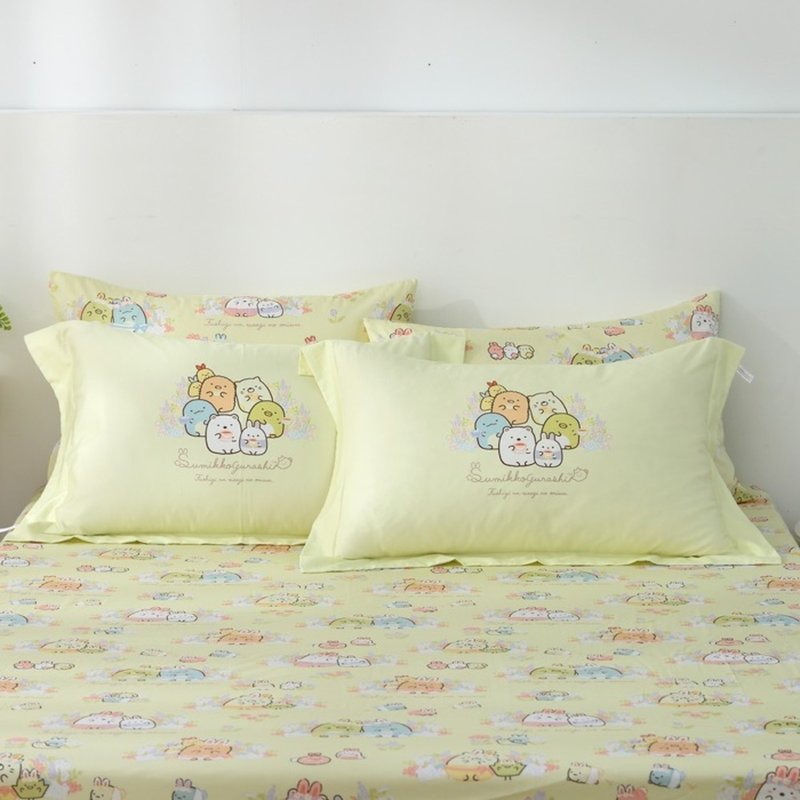 Corner Buddy - Classic Cotton Thick Pillowcases/Pair - Garden (Two Colors) - Made in Taiwan - Bedding - Cotton & Hemp 