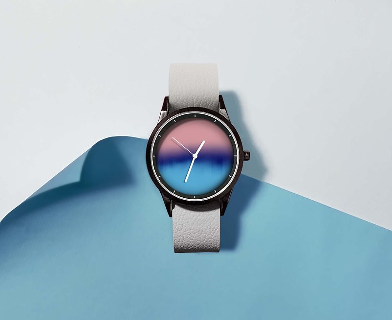 【Illustration Watch】Palette #3 - นาฬิกาผู้หญิง - โลหะ สีน้ำเงิน