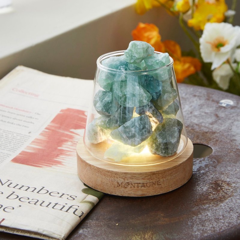 【Montagne】Green Stone| Zhengcai X Trust | Crystal Diffuser - น้ำหอม - คริสตัล สีเขียว