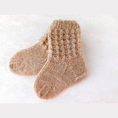 VitalinaKnit Baby socks knitting pattern pdf, Baby wool socks, Knit socks for baby pattern