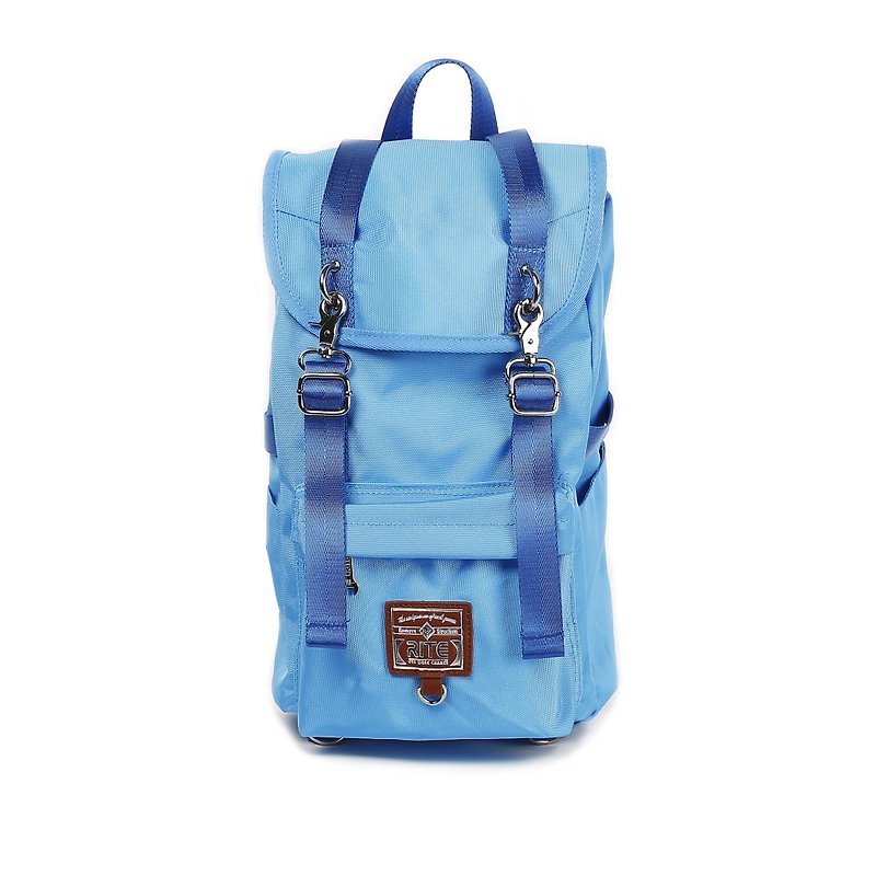 2016RITE 軍袋包(M)║尼龍水藍║ - 後背包/書包 - 防水材質 藍色