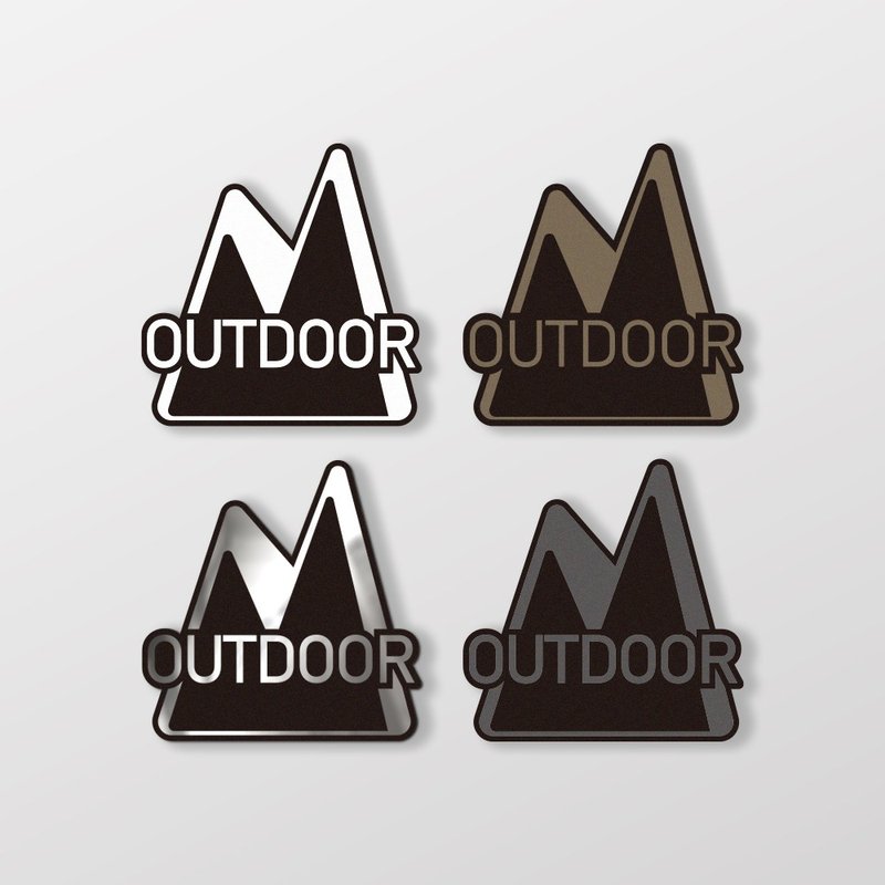 OUTDOOR/B/Car stickers, stickers SunBrother Sun Brothers - Stickers - Waterproof Material 